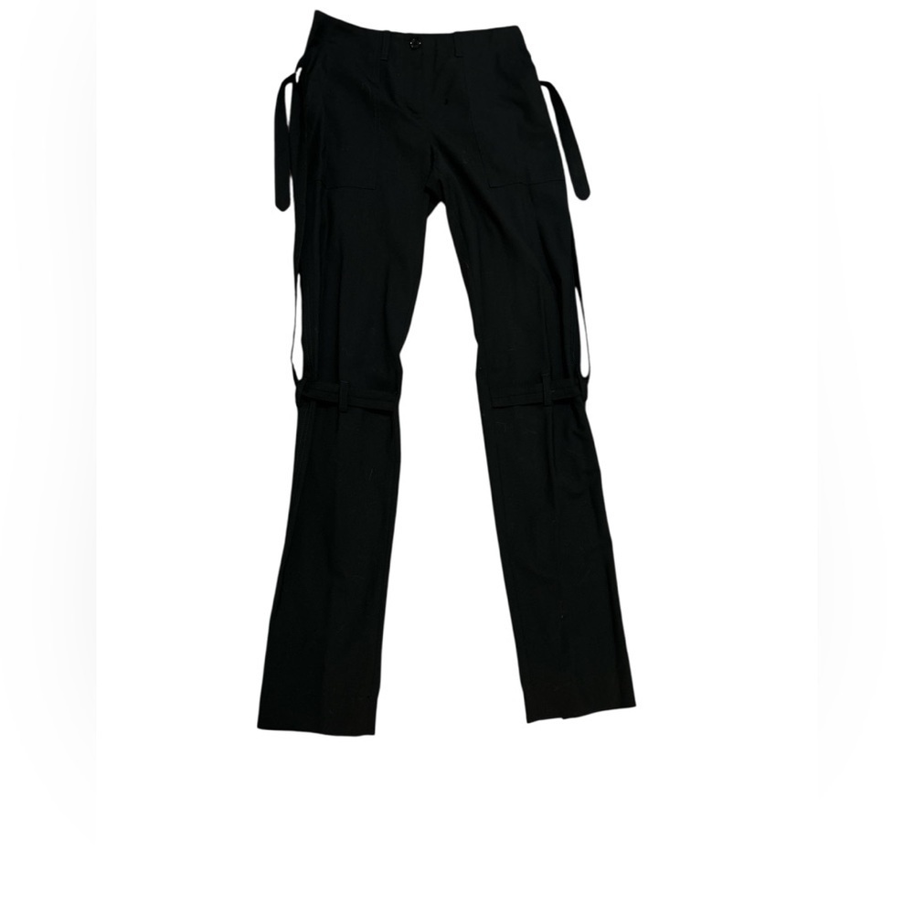 Dolce & Gabbana Cargo Tripp Bondage Boot Cut Flare Punk Rock Pants - Picture 7 of 9